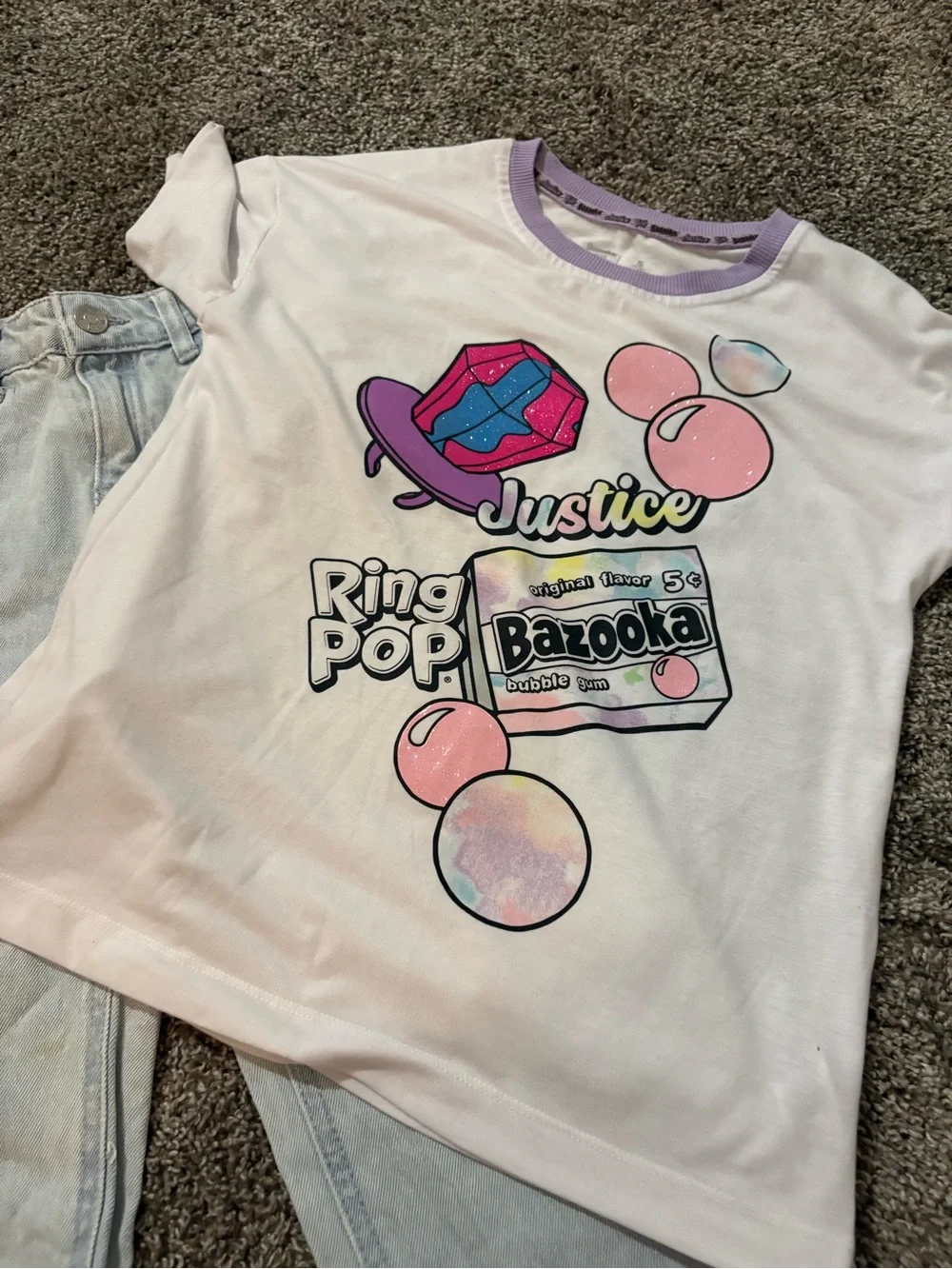 Justice outfit with matching bag